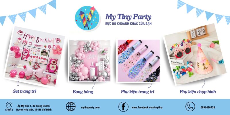 Cửa Hàng Bán Phụ Kiện Sinh Nhật My Tiny Party