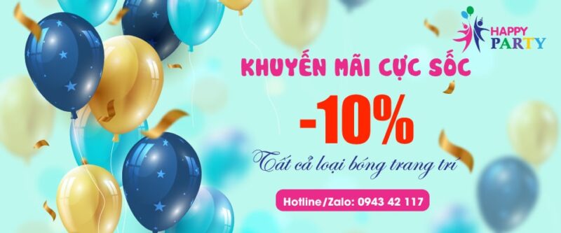 Cửa Hàng Bán Phụ Kiện Sinh Nhật Happy Party