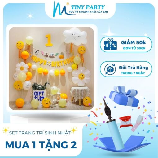 Set trang trí bé gái_TTN1