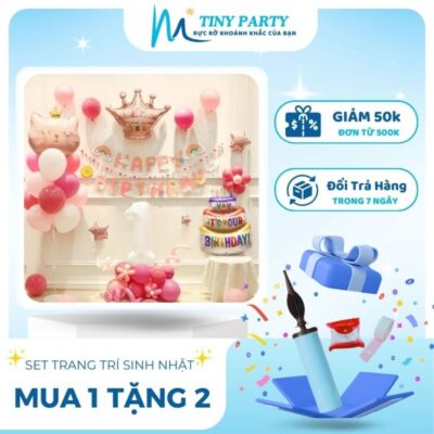 set trang trí và dụng cụ