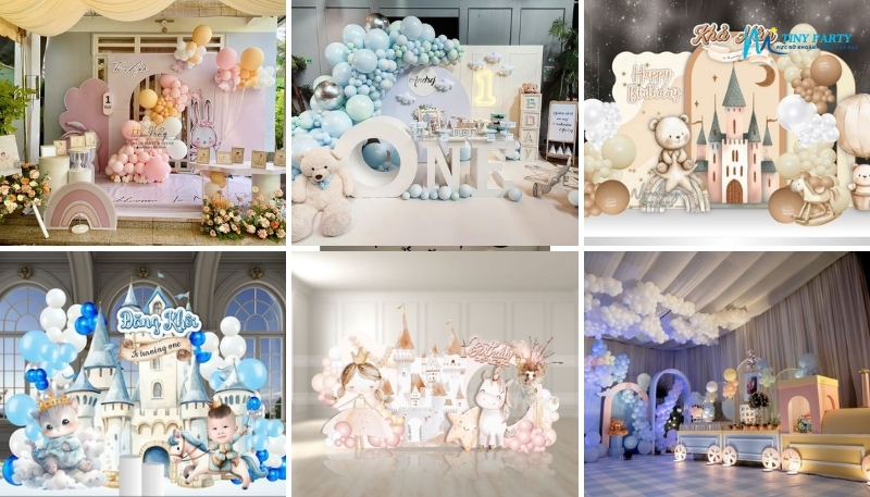 Decor sinh nhật ấn tượng 
