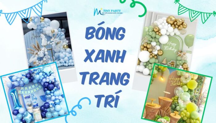 Bóng xanh trang trí