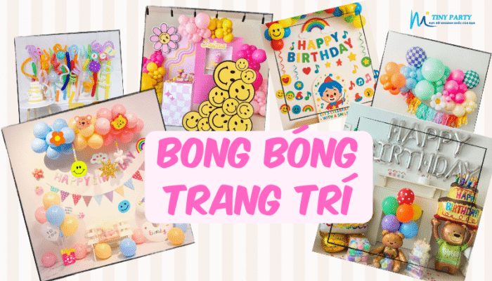 bóng bay trang trí