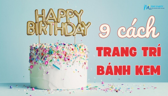 Trang trí bánh kem